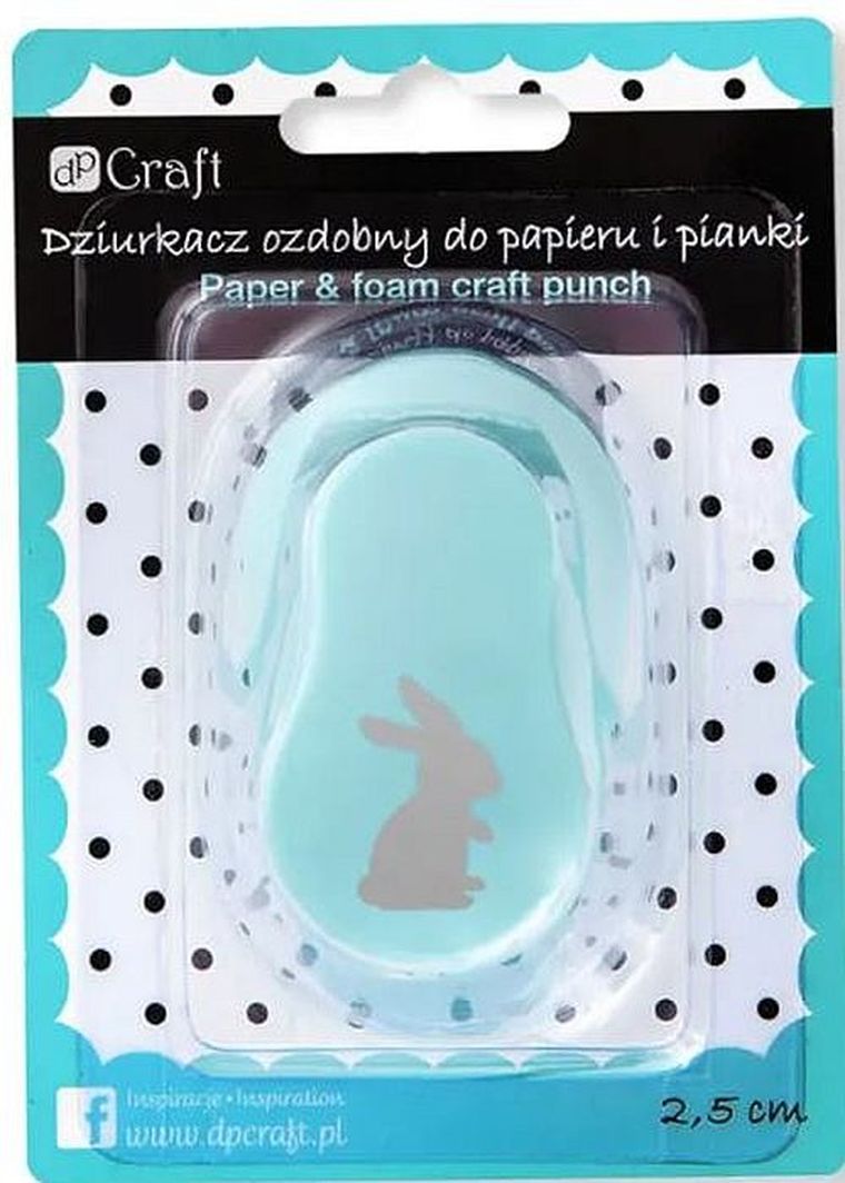 DP Craft, dziurkacz ozdobny, zając, 2,5 cm