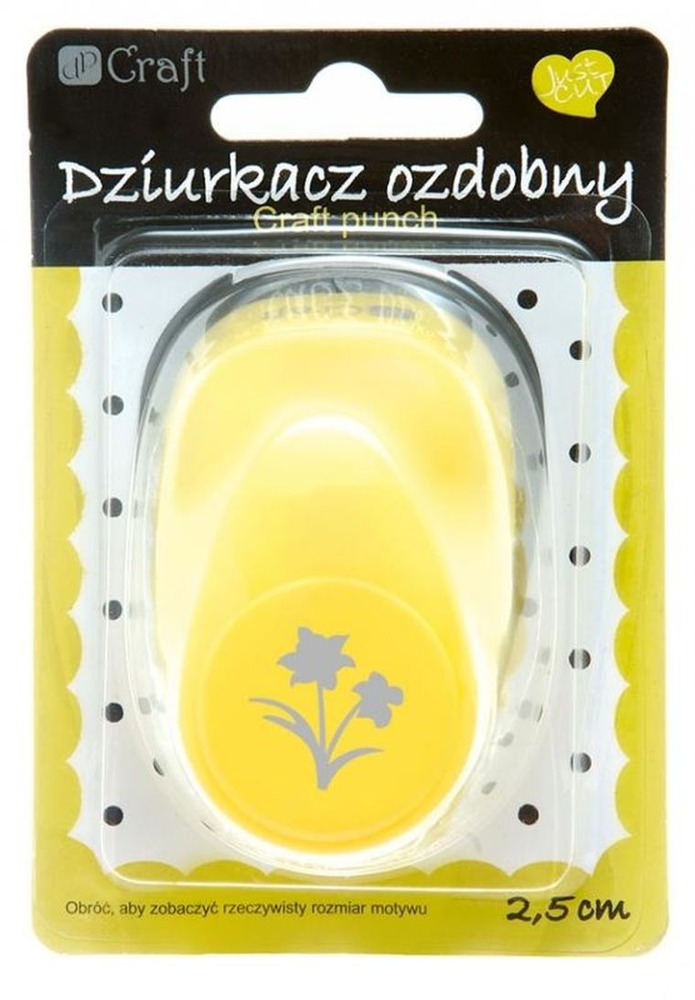 DP Craft, dziurkacz ozdobny, żonkil, 2,5 cm