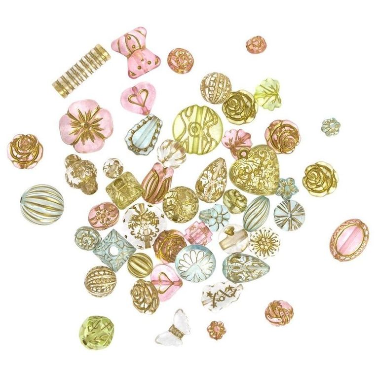 DP Craft, koraliki akrylowe, 40g