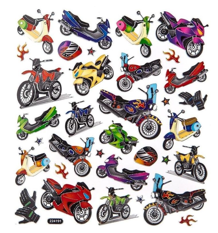 DP Craft, naklejki, motocykle