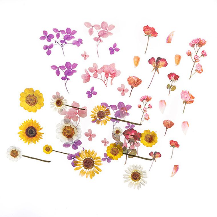 DP Craft, naklejki transparentne, kwiaty