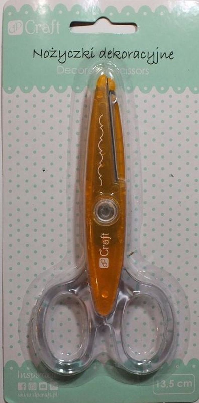 DP Craft, nożyczki dekoracyjne, 13,5 cm