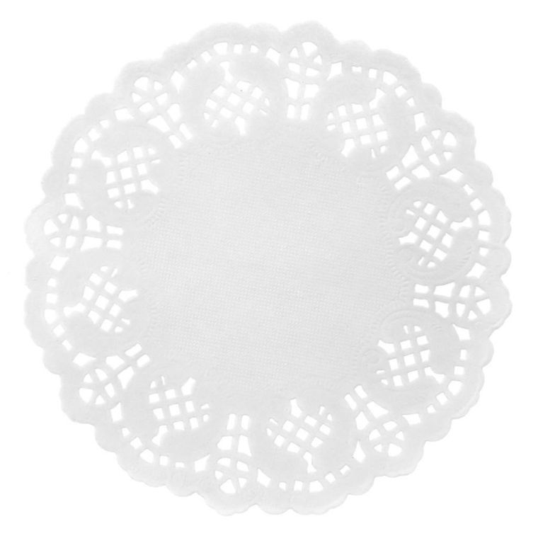 DP Craft, serwetki, papierowe, białe, 11,5 cm, 30 szt.