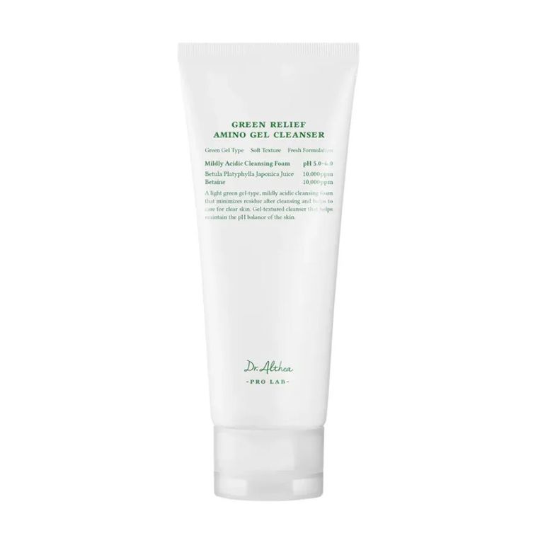 Dr. Althea, Green Relief Amino Gel Cleanser, delikatny żel do mycia twarzy, 100 ml