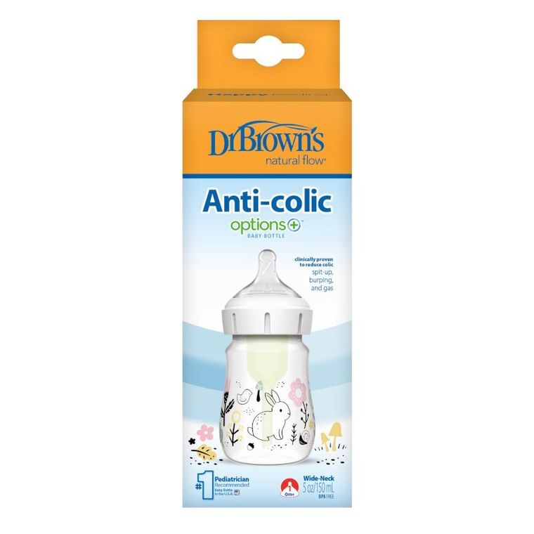 Dr Brown's, Options+, butelka, szeroka szyjka, las, 150 ml