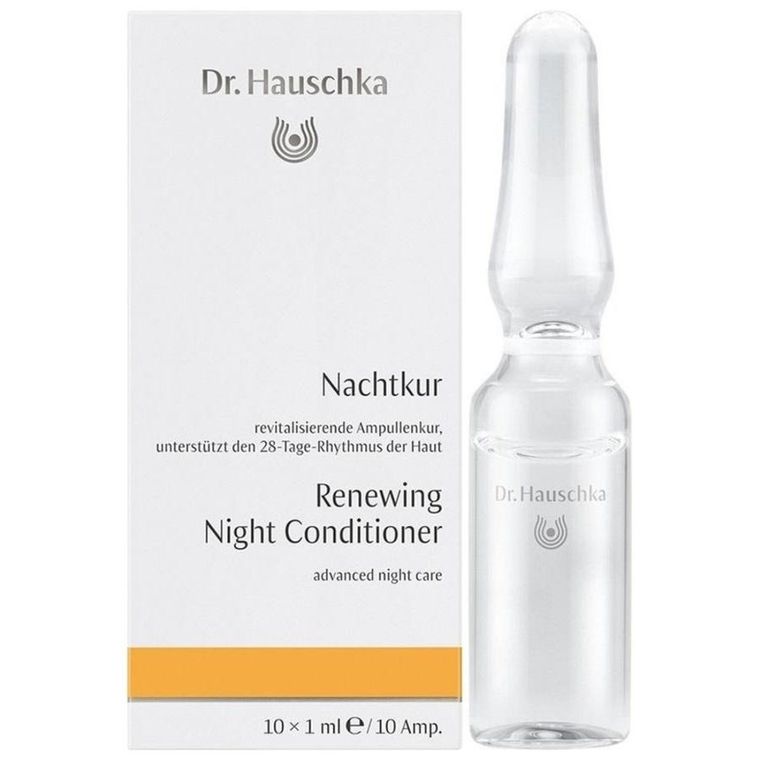 Dr. Hauschka, Renewing Night Conditioner, kuracja na noc w ampułkach do każdego rodzaju cery, 10-1 ml