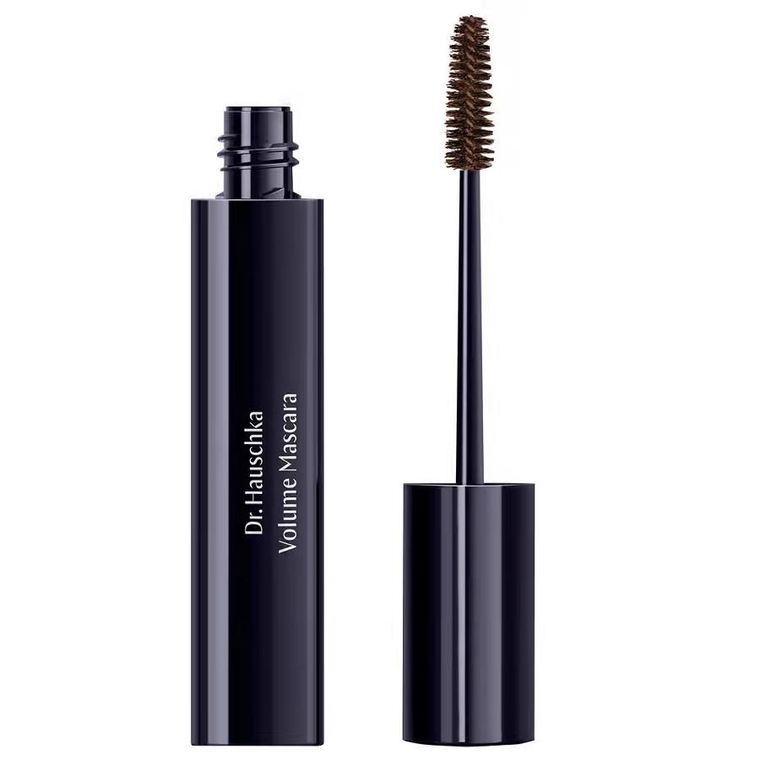 Dr. Hauschka, Volume Mascara, pogrubiający tusz do rzęs, 02 Brown, 8 ml
