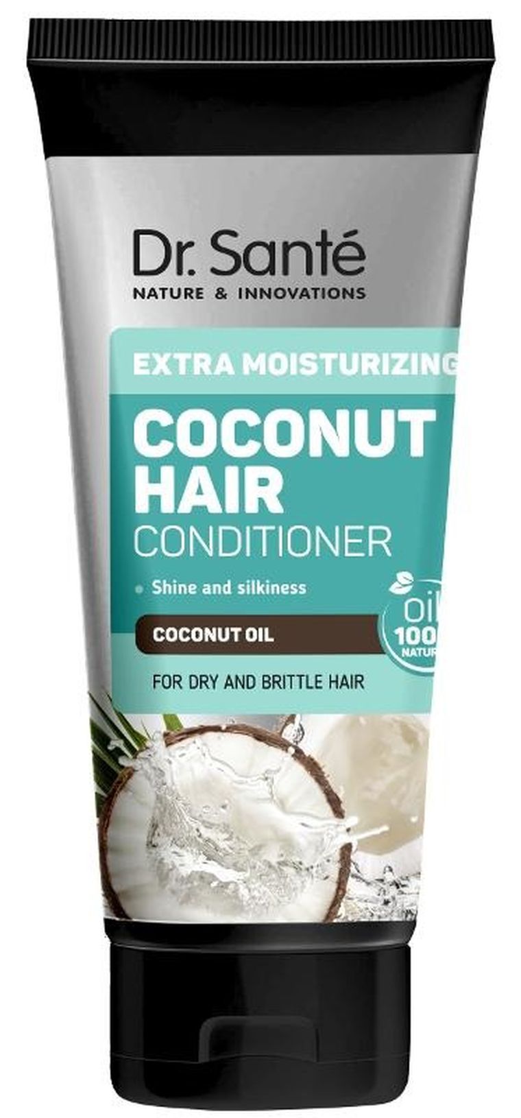 Dr. Sante, Coconut Hair, odżywka do włosów suchych i łamliwych ekstranawilżenie, 200 ml