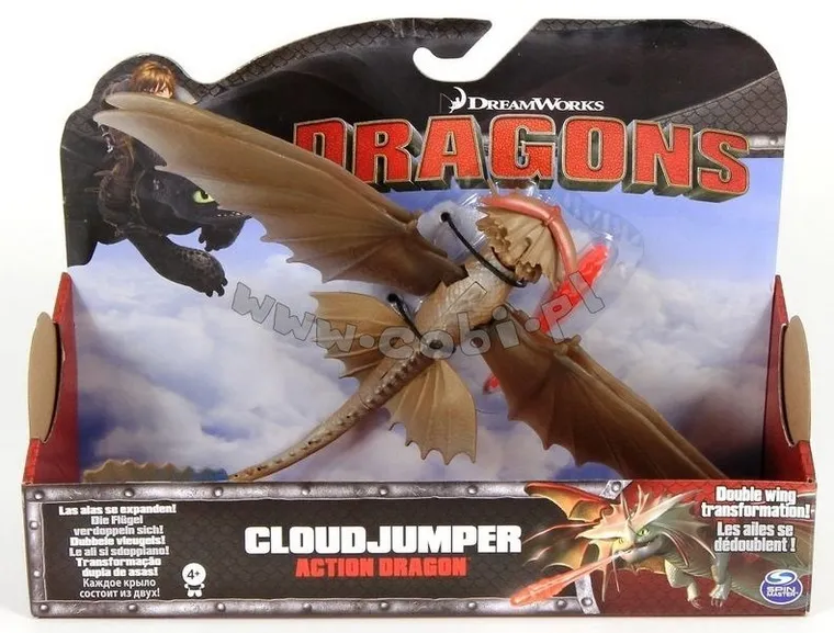 Dragons, Jeźdźcy smoków, Chmuroskok, figurka akcji