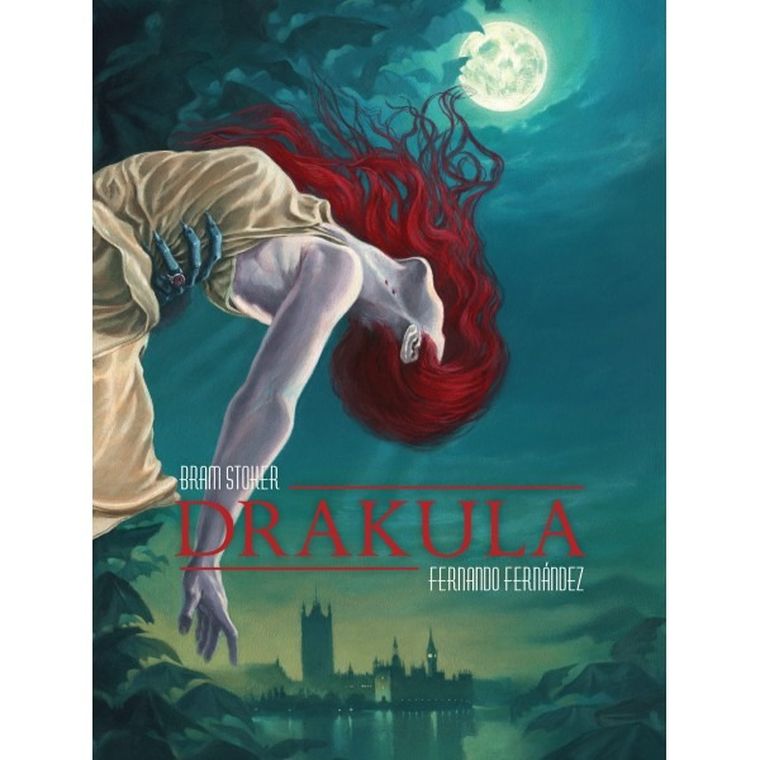 Drakula z alternatywną okładką