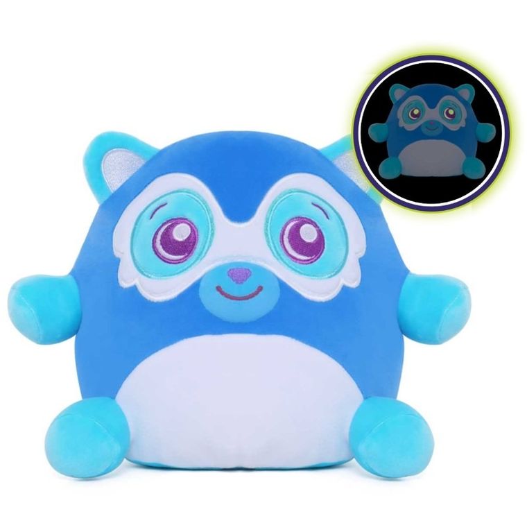 Dream Beams, Szop pracz Roman, maskotka świecąca w ciemności, 18 cm