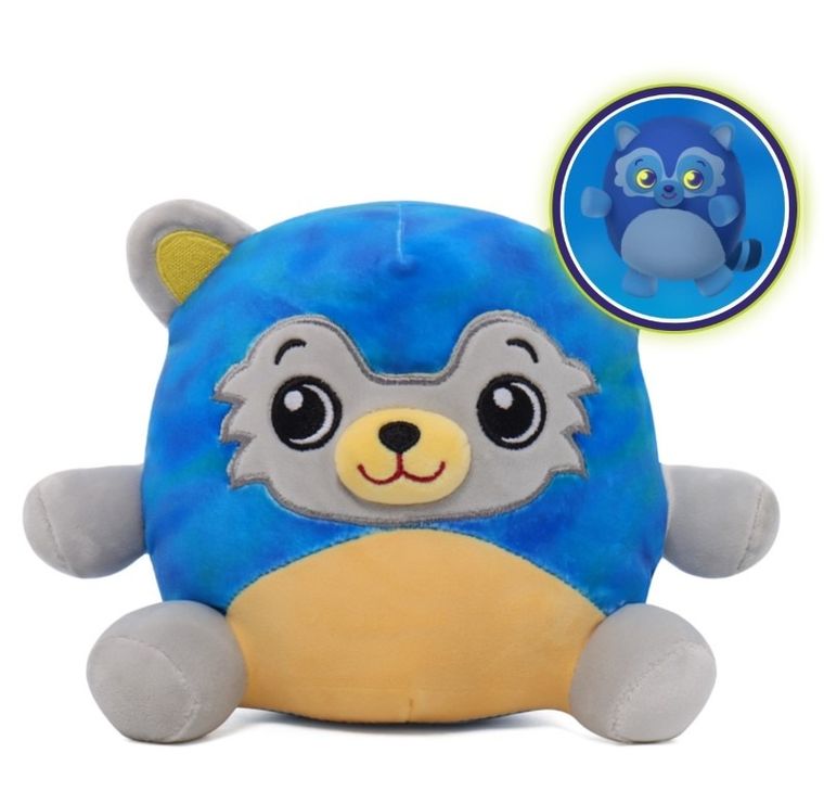 Dream Beams, Wilk Daniel, maskotka świecąca w ciemności, 18 cm