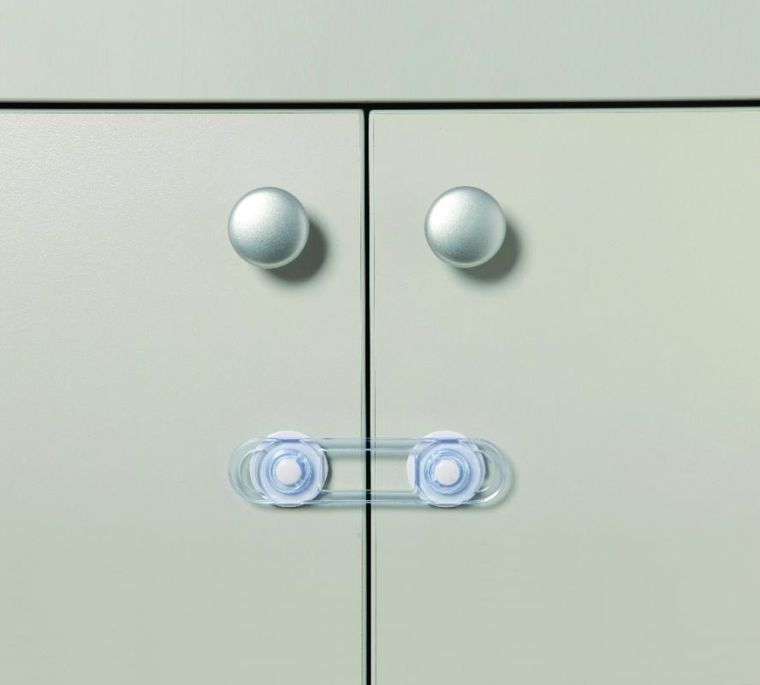 Dreambaby, Wielofunkcyjne przyssawki zabezpieczające, małe, 4 szt.