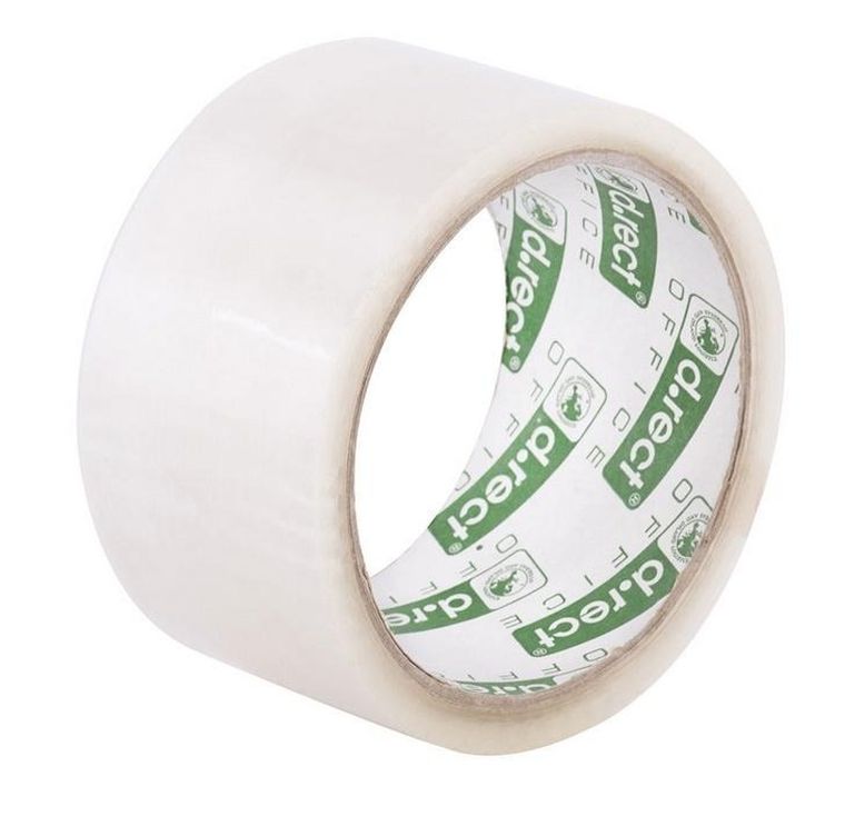 D.Rect, taśma pakowa przeźroczysta, 48 mm x 50m, 6 szt.