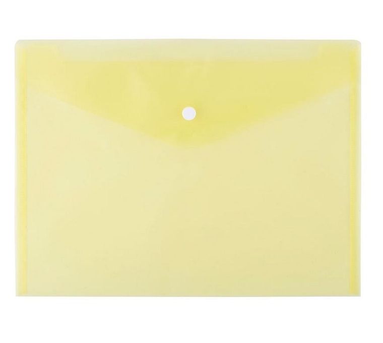 D.rect, teczka kopertowa, A4, żółta, 1 szt.