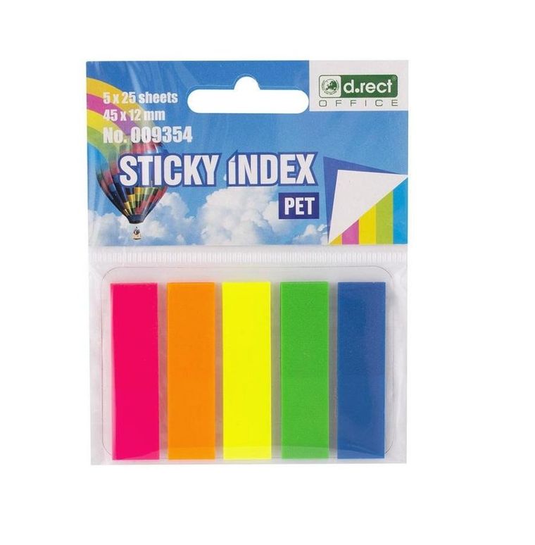 D.rect, zakładki indeksujące, 45-12 mm
