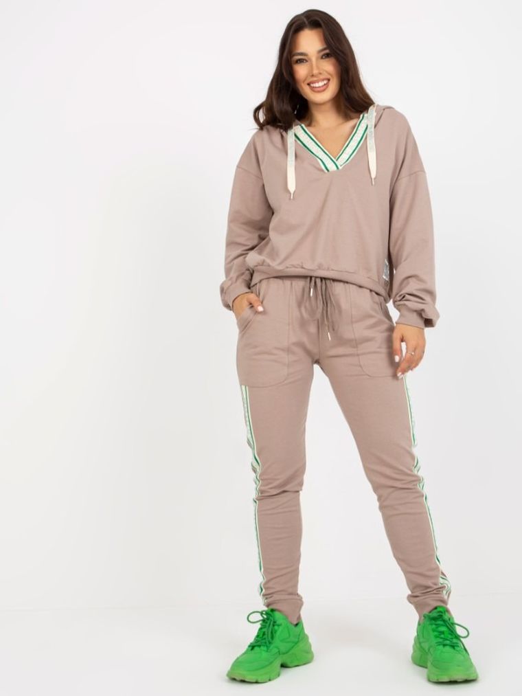 Dres damski, beżowy, Relevance