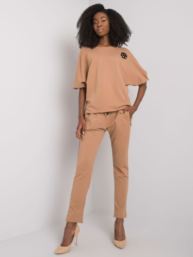 Dres damski, beżowy, Rue Paris