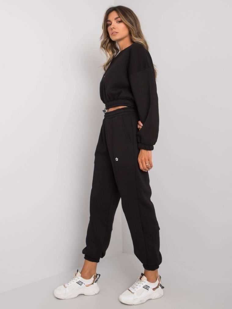 Dres damski, czarny, Ex Moda