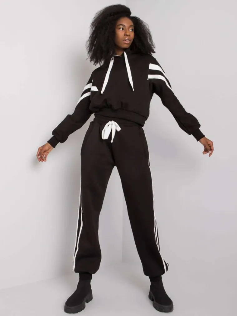 Dres damski, czarny, Ex Moda