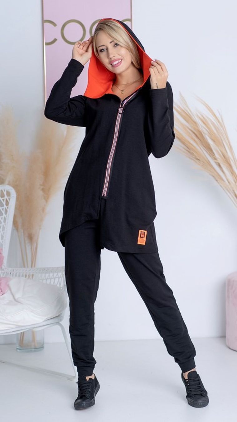 Dres damski, czarny, M. Hajdan