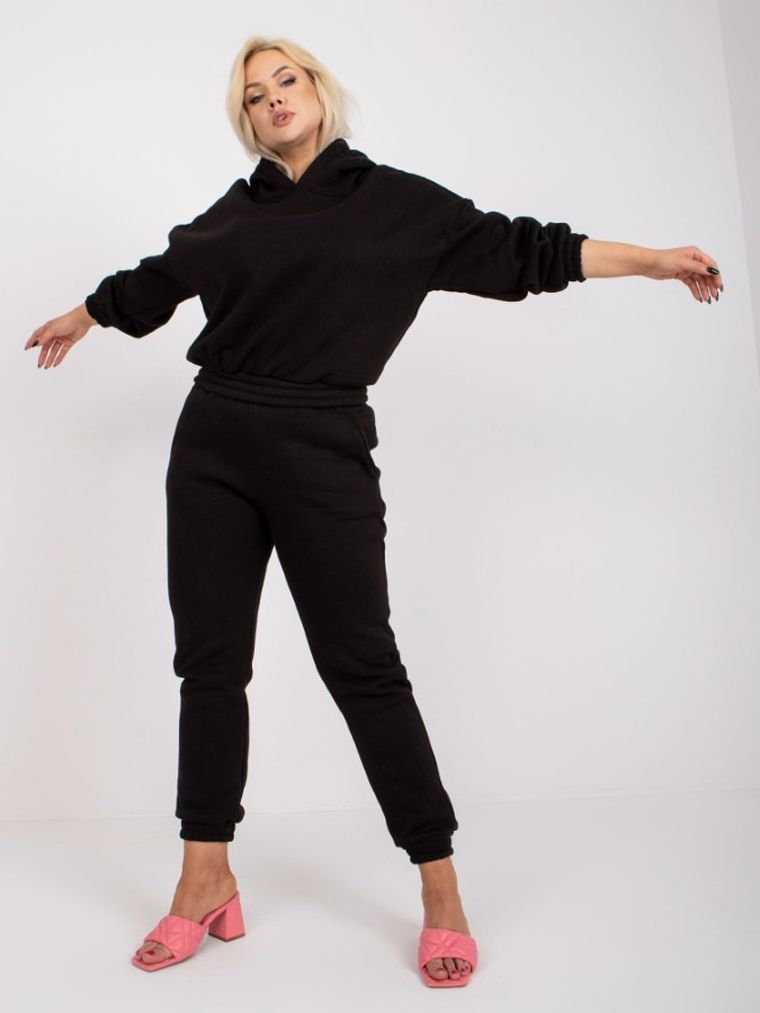 Dres damski, czarny, plus size, Factory Price