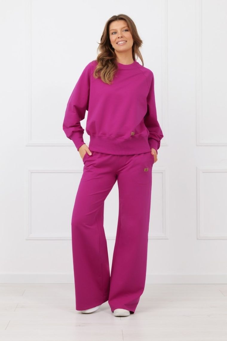 Dres damski, fioletowy, Margo, Italian Fashion