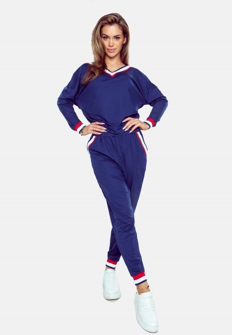 Dres damski, granatowy, Eldar