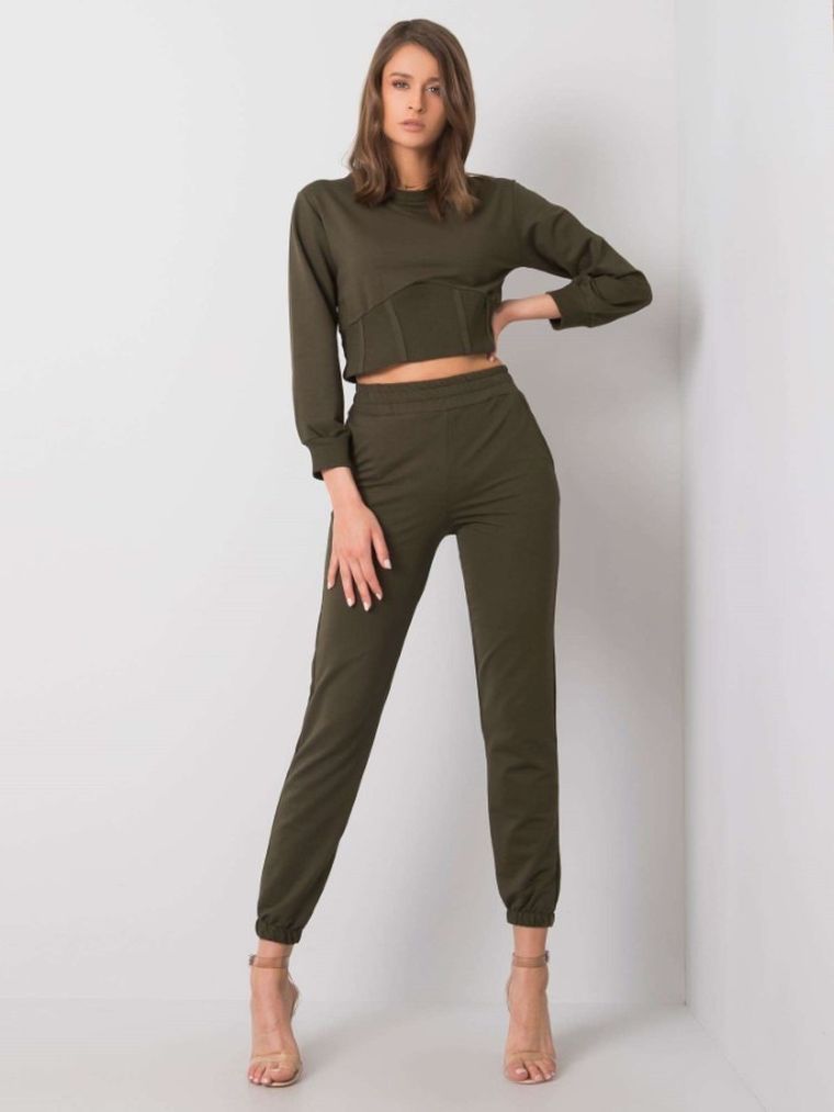 Dres damski, khaki, Rue Paris