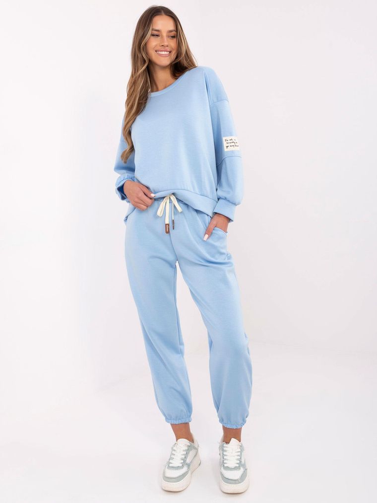 Dres damski, niebieski, Italy Moda