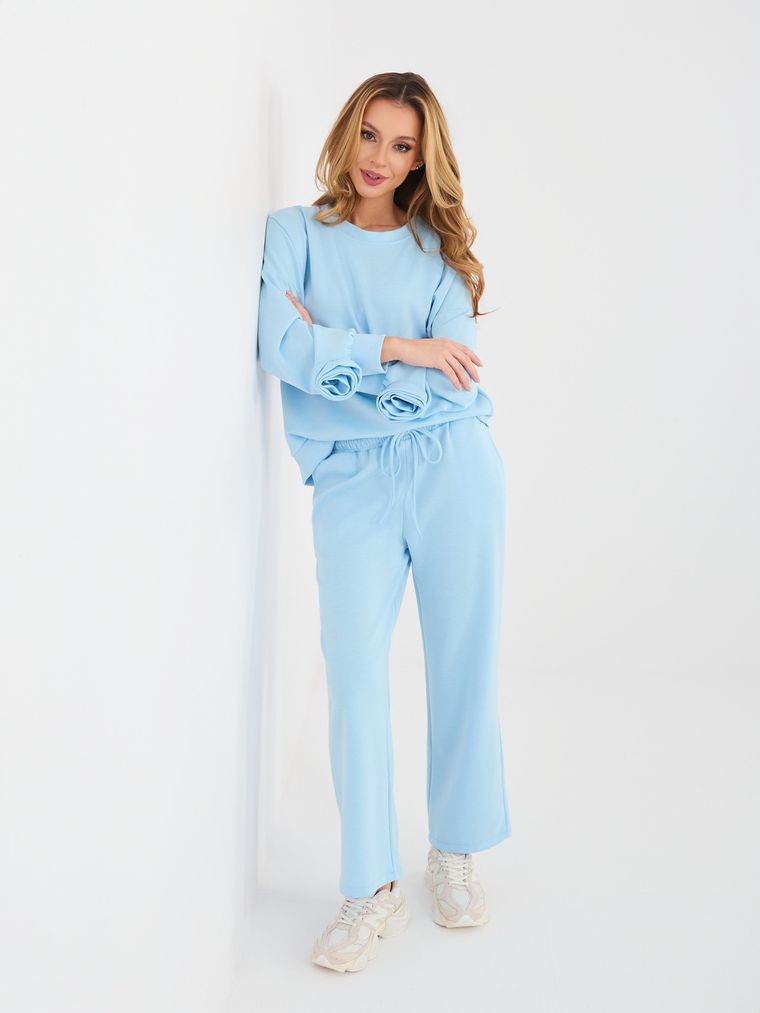 Dres damski, niebieski, Italy Moda