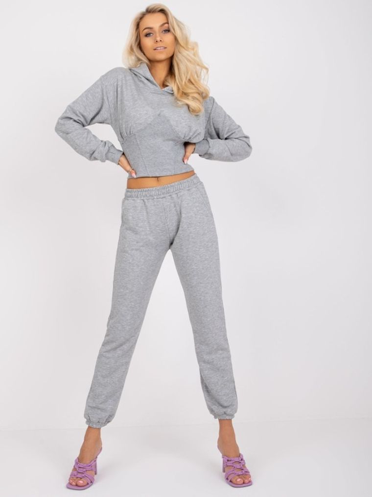 Dres damski, szary, Ex Moda