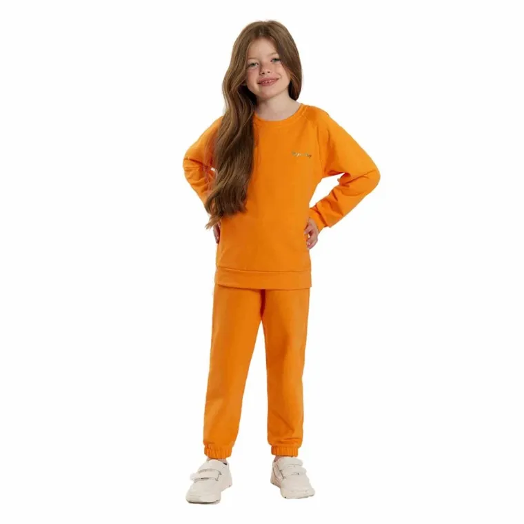 Dres dziewczęcy, pomarańczowy, Tup Tup