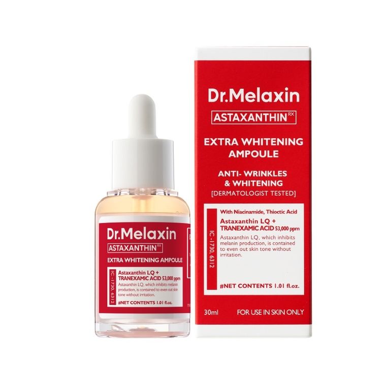 Dr.Melaxin, Astaxanthin Brightening Ampoule, rozjaśniające serum - ampułka z astaksantyną, 30 ml