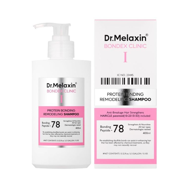 Dr.Melaxin, Bondex Line, szampon odbudowujący, 400 ml