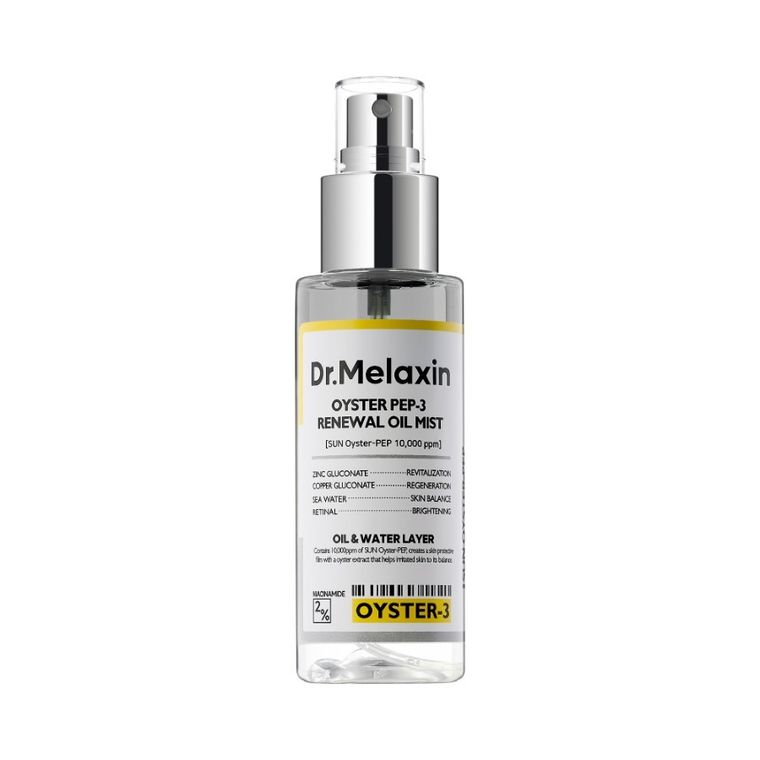 Dr.Melaxin, Oyster Peptide Spray Ampoule, odmładzająca esencja peptydowa - dwufazowa, 100 ml