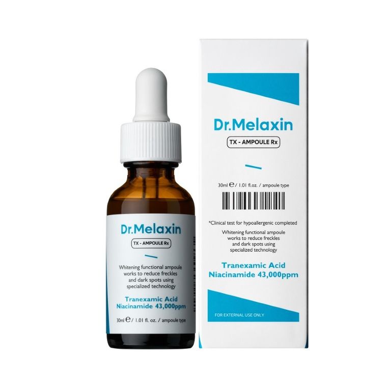 Dr.Melaxin, Tx-Ampoule, skoncentrowane serum rozjaśniające z kwasem traneksamowym, 30 ml