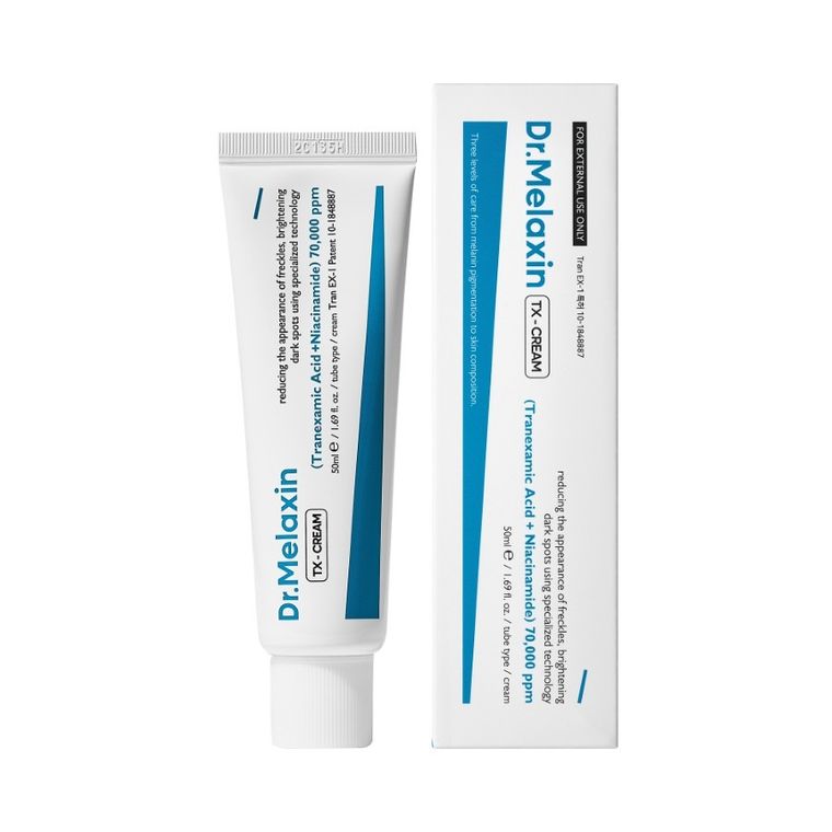 Dr.Melaxin, Tx-Cream, rozjaśniający krem do twarzy z kwasem traneksamowym, 50 ml