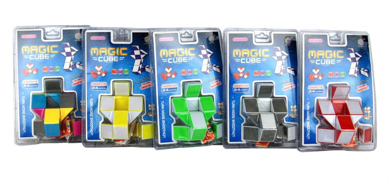 Dromader, magic cube, wąż, układanka logiczna