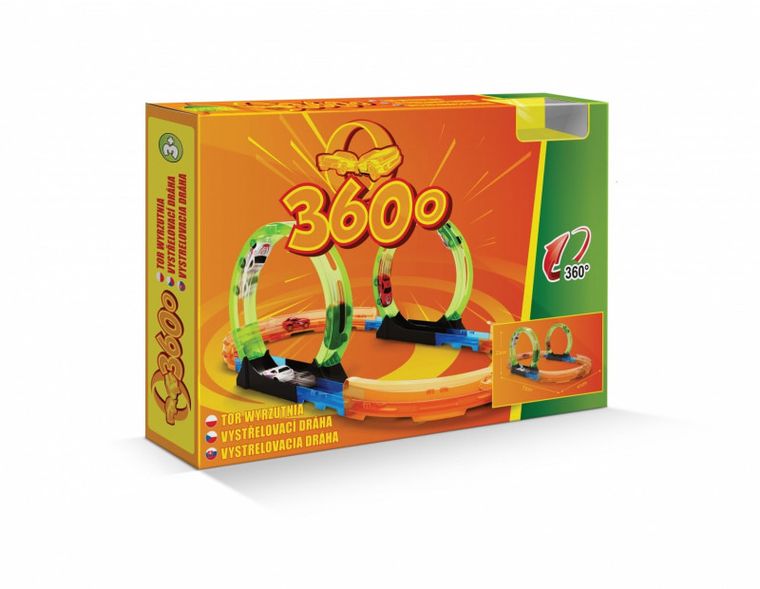 Dromader, tor samochodowy z wyrzutnią, 360 stopni