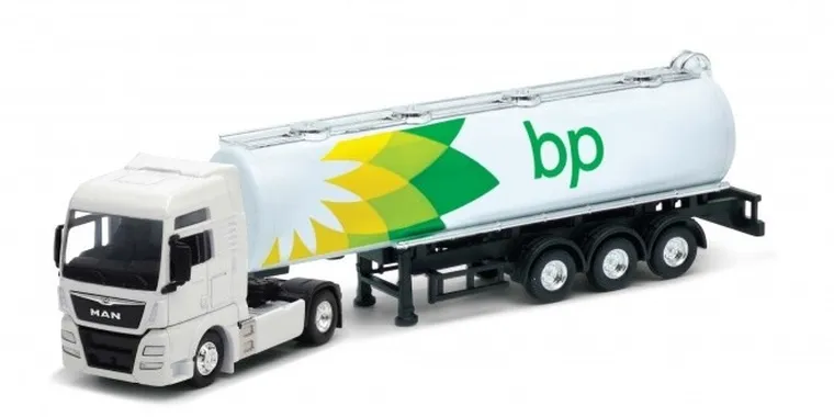 Dromader, Welly Truck, MAN, Oil Tanker, pojazd, 1:64