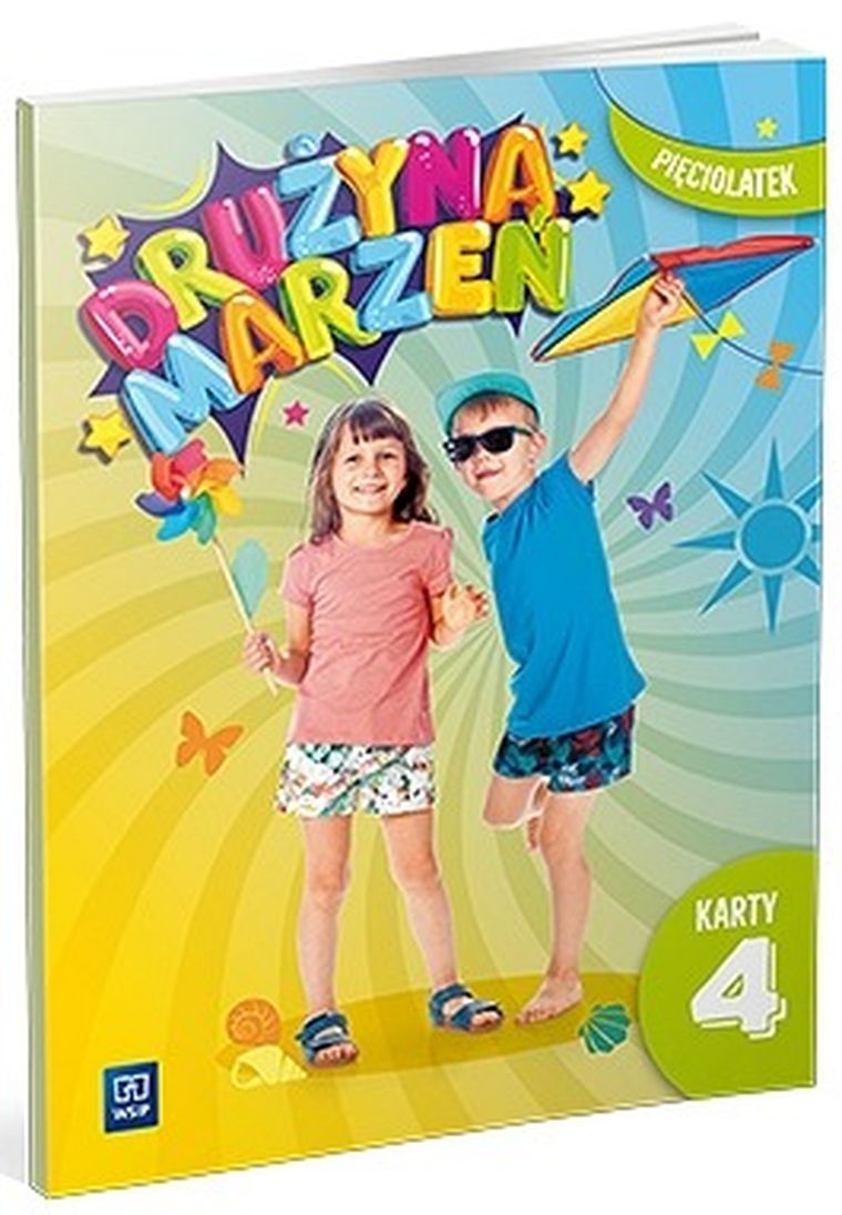 Drużyna marzeń. Przedszkole. Pięciolatek. Karty pracy. Część 4