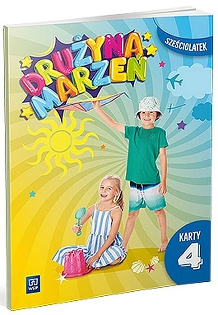 Drużyna marzeń. Przedszkole. Sześciolatek. Karty pracy. Część 4