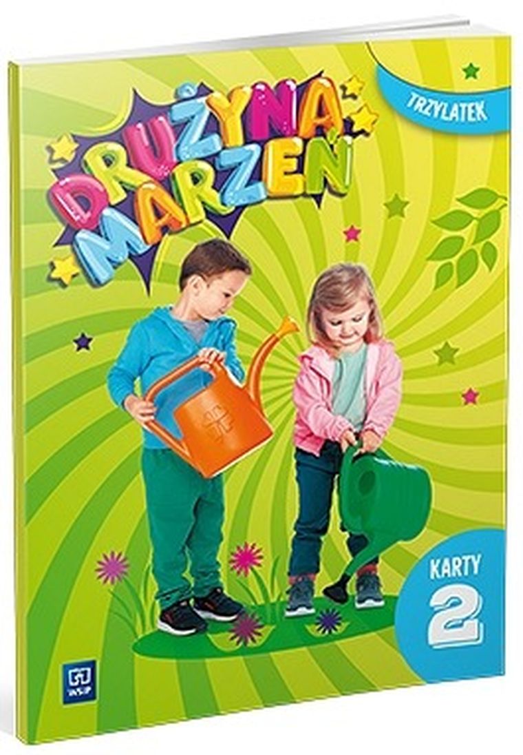 Drużyna marzeń. Przedszkole. Tzrylatek. Karty pracy. Część 2