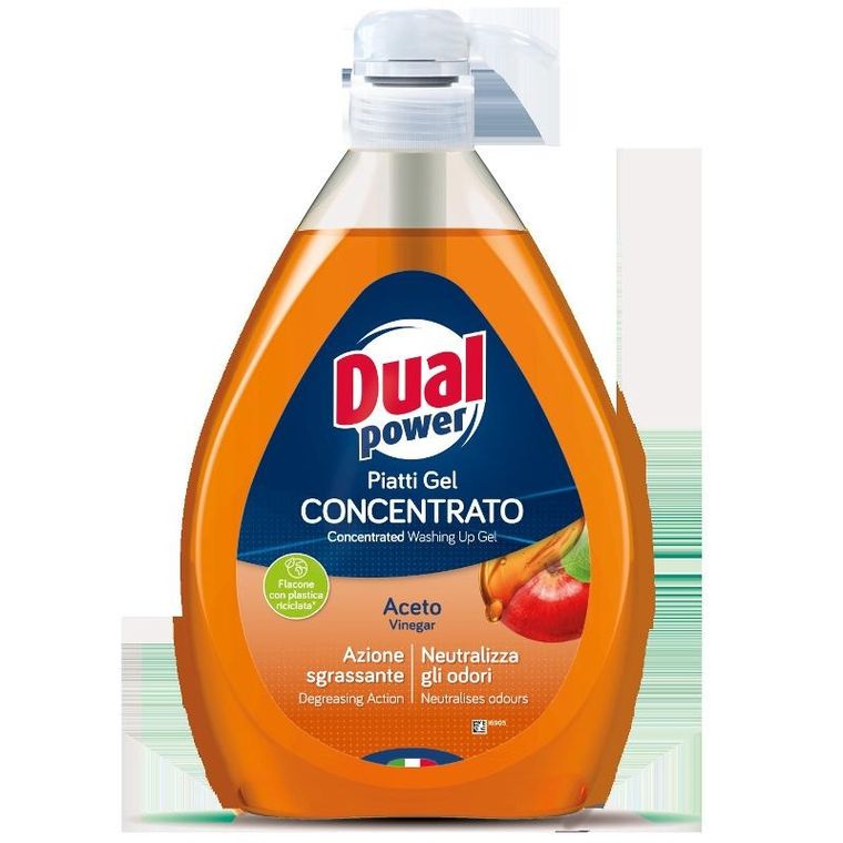 Dual Power, płyn do mycia naczyń, aceto, 1l