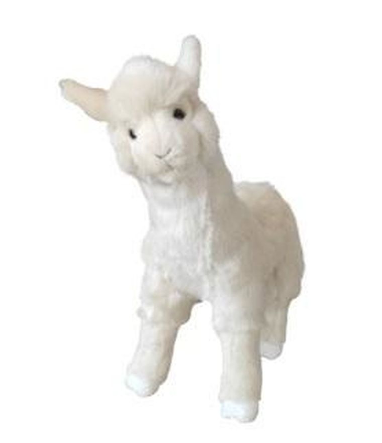Dubi, Alpaka biała, maskotka, 28 cm