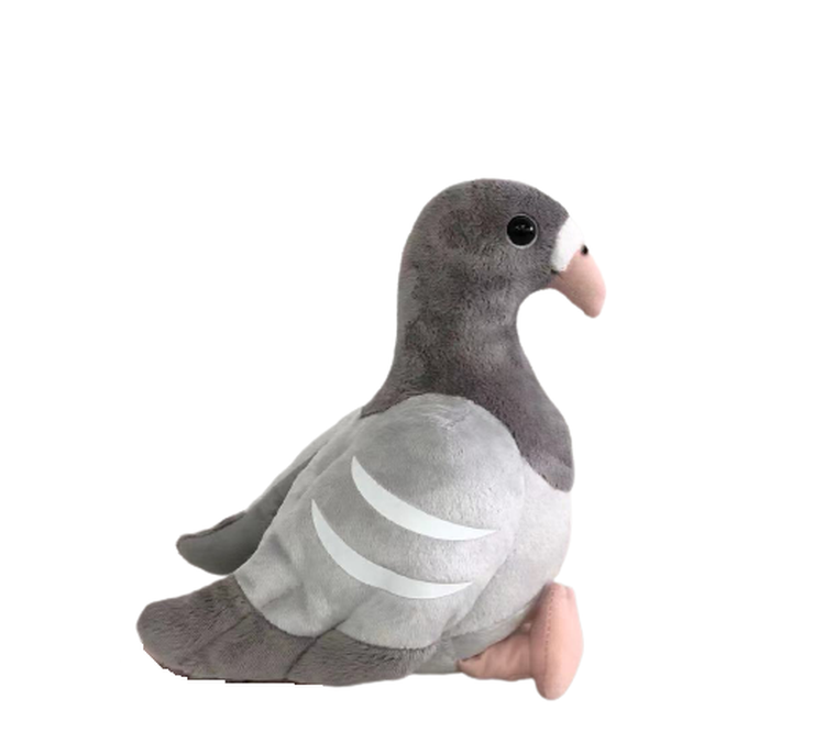 Dubi, Gołąb szary, maskotka, 24 cm