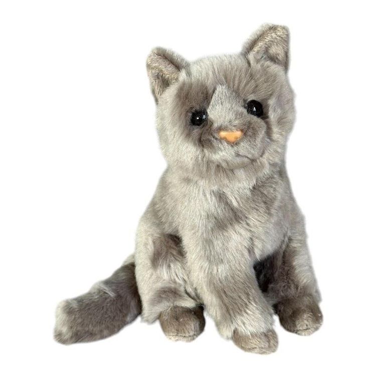 Dubi, kot rosyjski, szary, maskotka, 23 cm