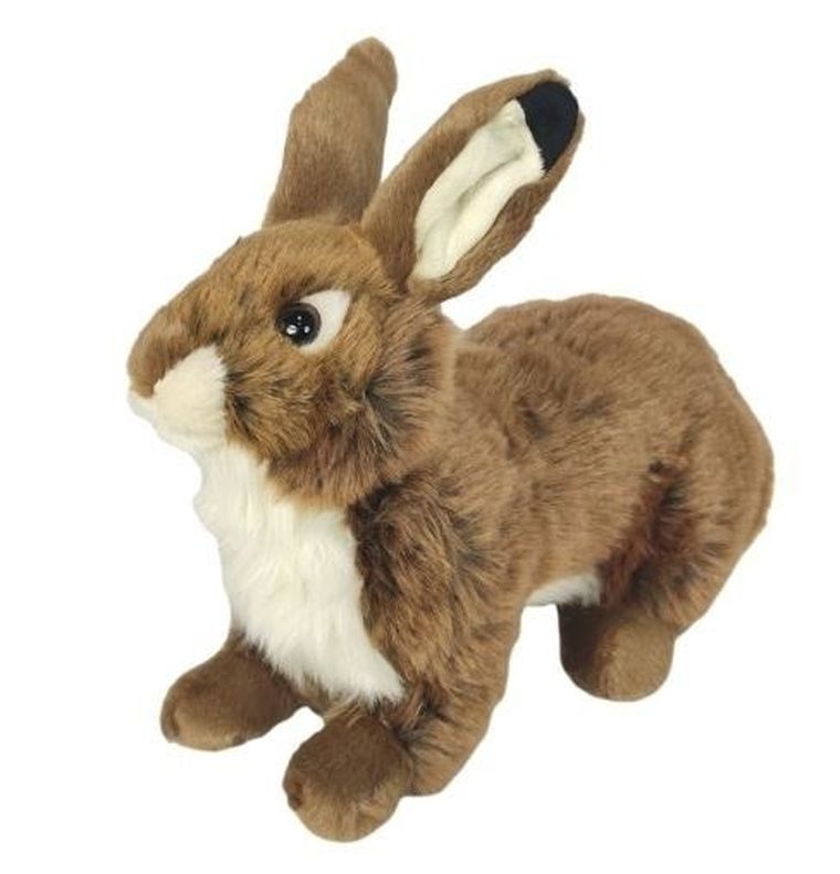 Dubi, Królik brązowy, maskotka, 28 cm