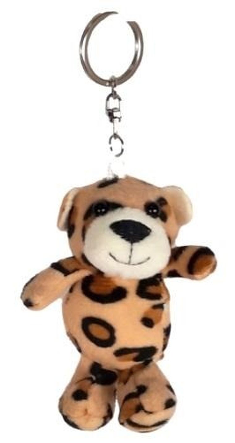 Dubi, maskotka z breloczkiem, leopard, 8 cm